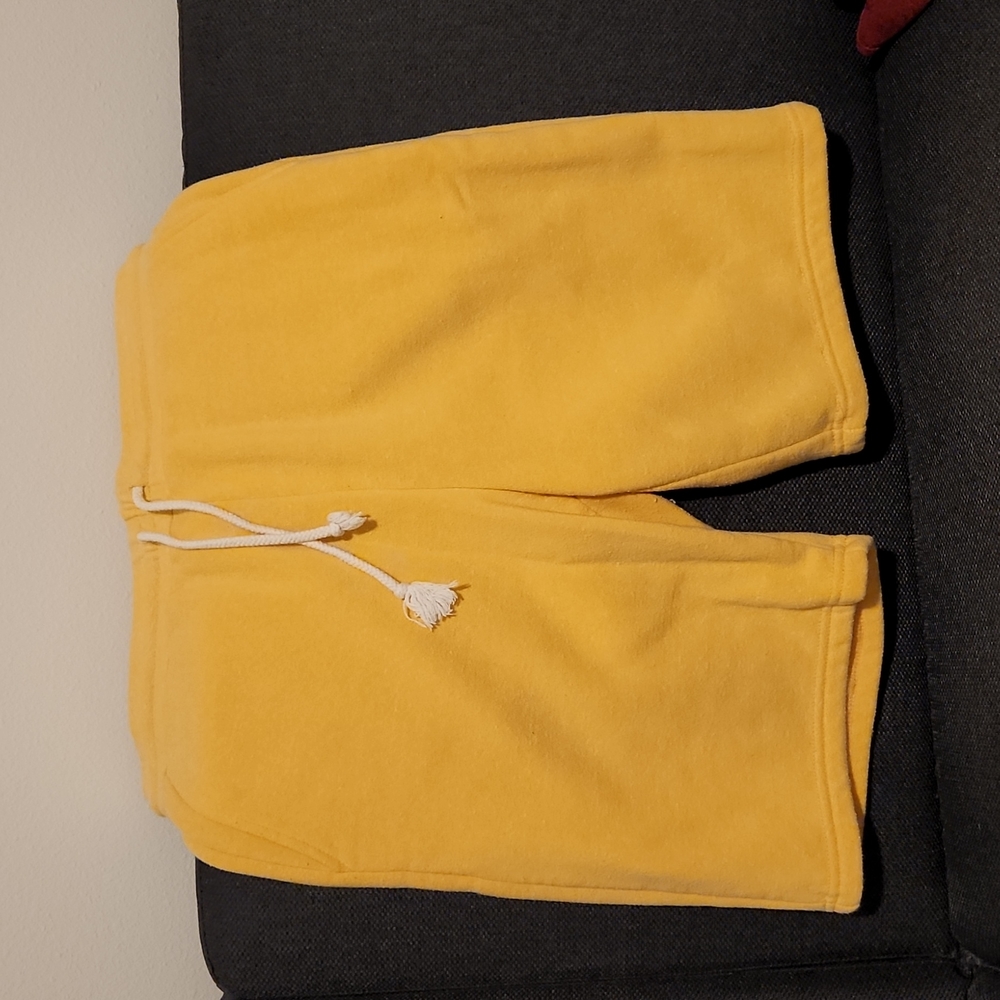 Thred 4 Thoughts small yellow shorts